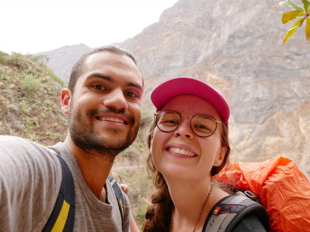A selfie at Colca canyon, Peru