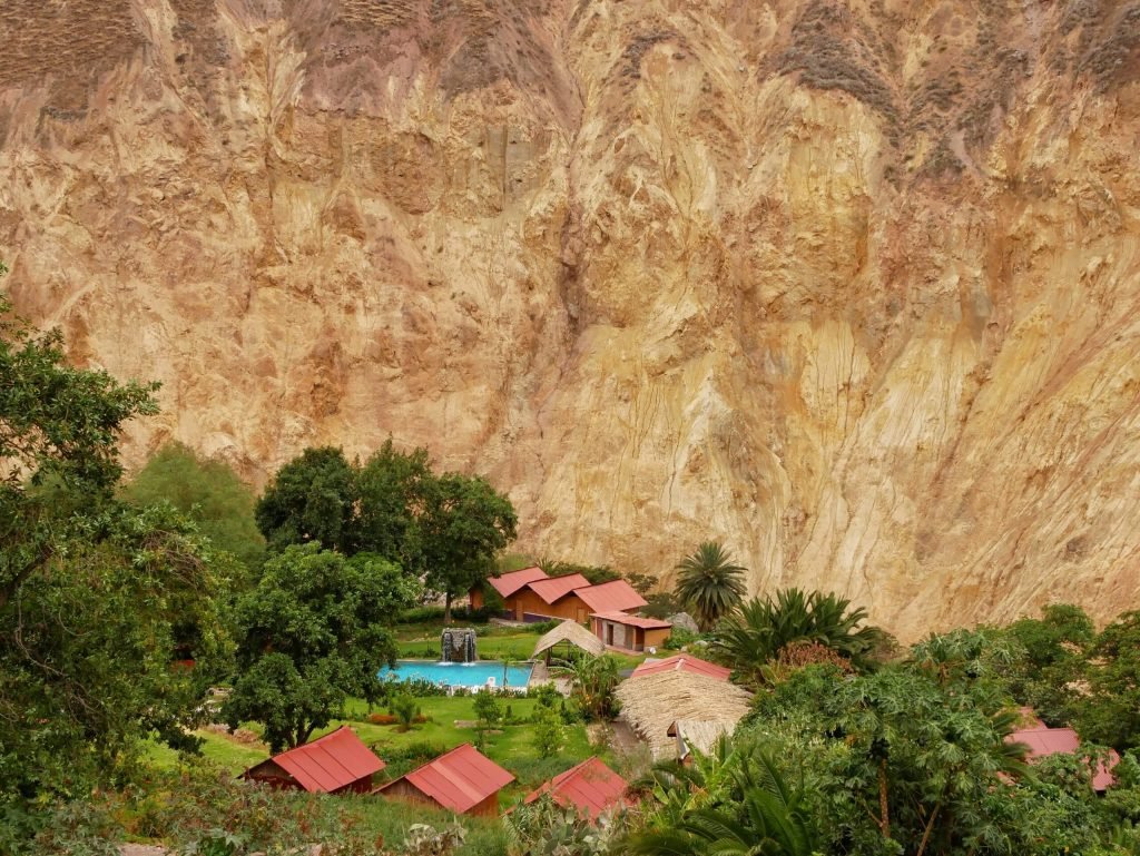 Oasis at Colca canyon, Peru