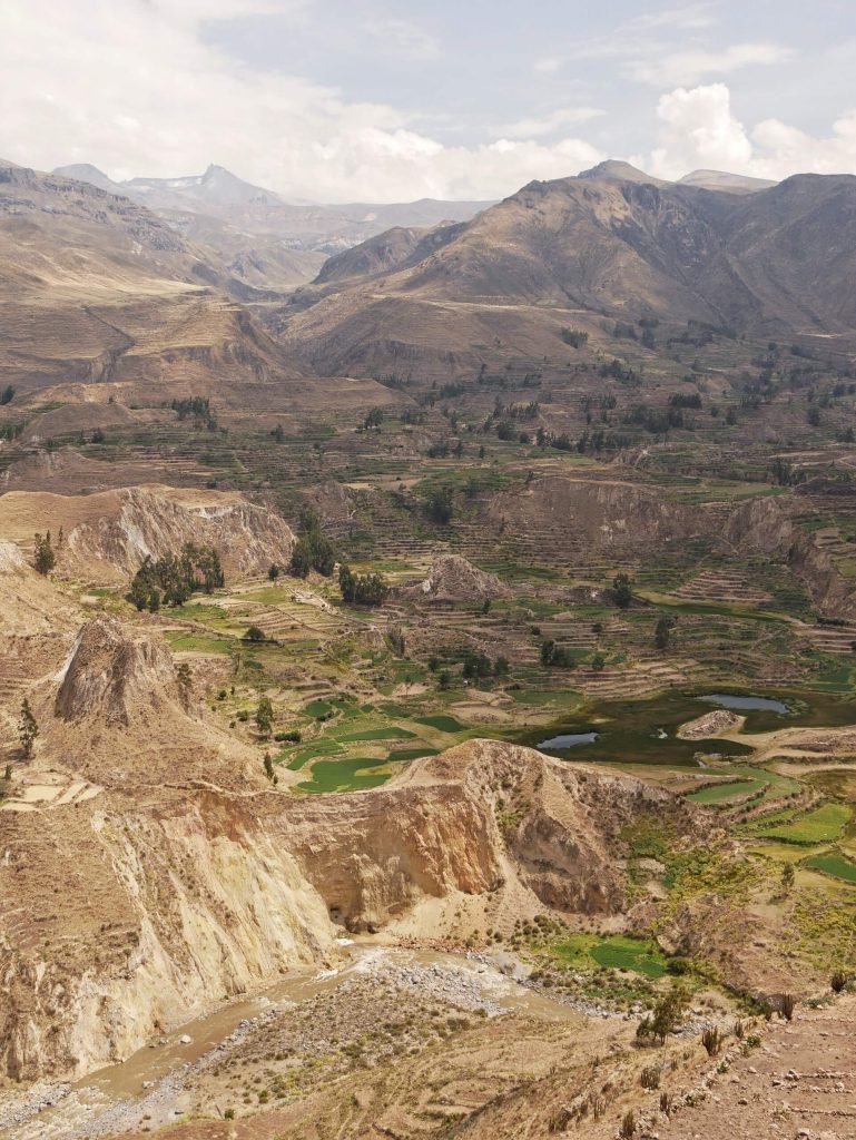 Mirador at colca canyon, Peru