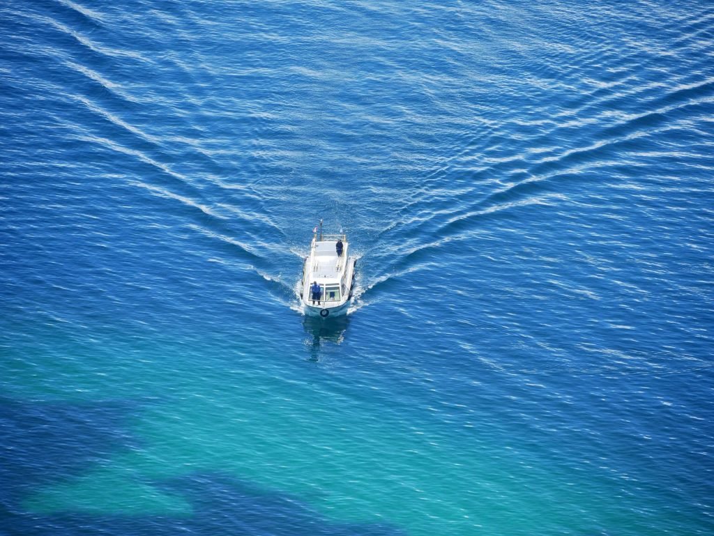 A boat on Lake Titticaca