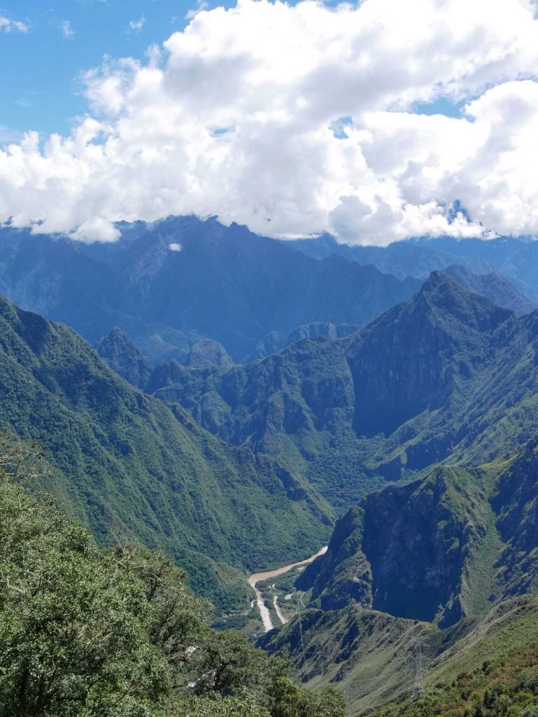 View on Machu Picchu during Salkantay Trek