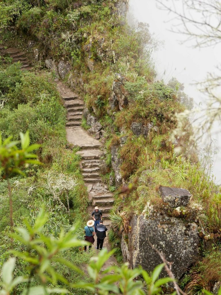 Stairs at Huayna Picchu