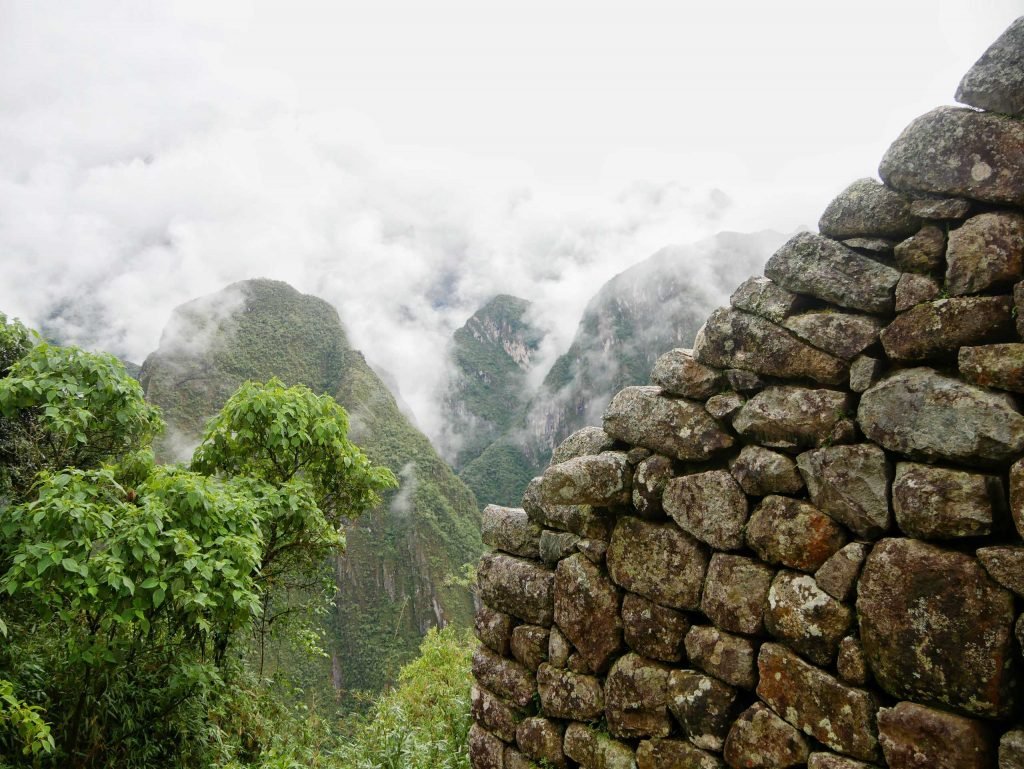 View from Machu Picchu