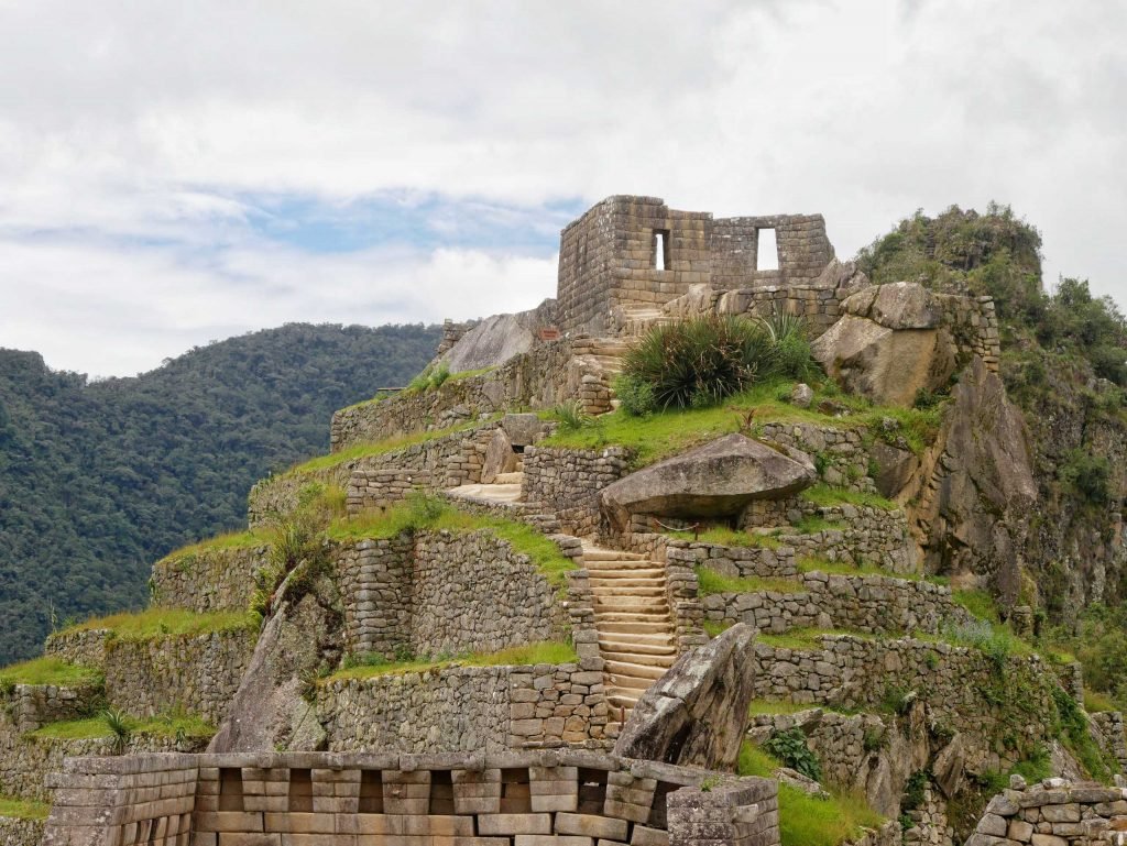 old temple at Machu Picchu