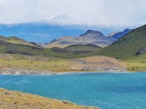 lago sarmiento chico view mountain torres del paine