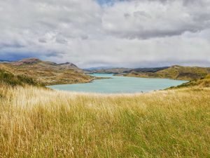 lake pehoe view torres der paine patagonia