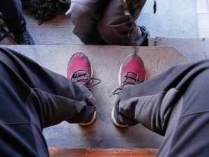 boots adidas terrex red