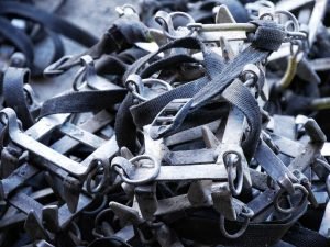 Crampons at perito moreno