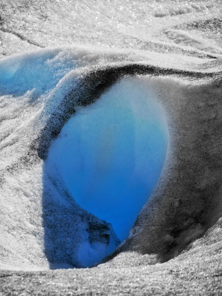 blue glacier spot
