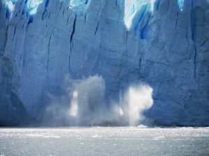 haze ice glacier perito moreno