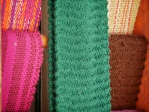 garments and fabric colorful