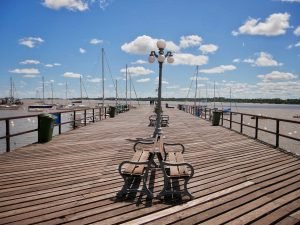 old harbour of Colonia del Sacramento Uruguay