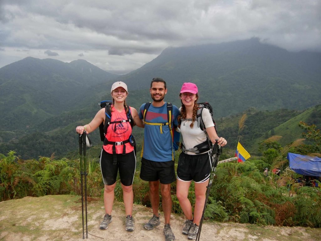hikers lost city trek