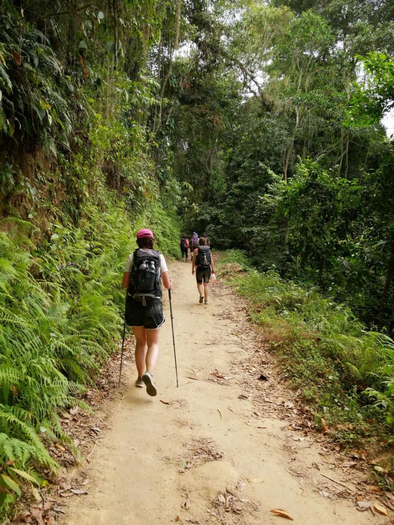 hiking in colombia
