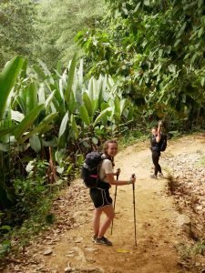 girls hiking lost city trek