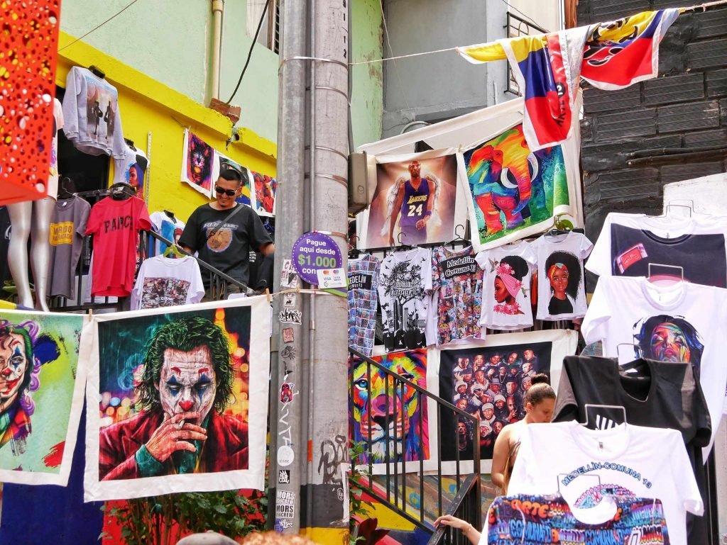 street art for sale in comuna 13